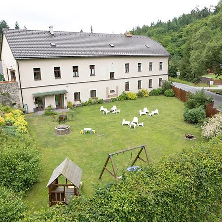 Penzion Stary Pivovar Křtiny Dış mekan fotoğraf