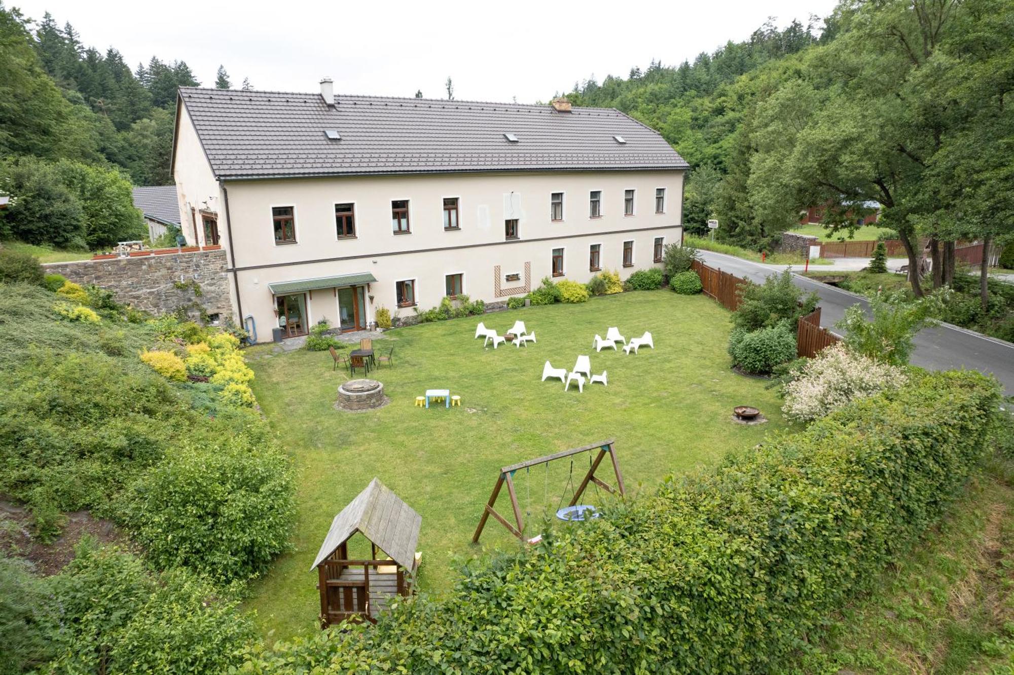 Penzion Stary Pivovar Křtiny Dış mekan fotoğraf