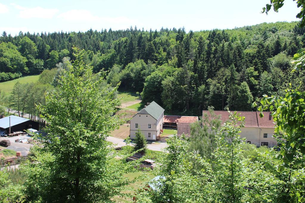Penzion Stary Pivovar Křtiny Dış mekan fotoğraf
