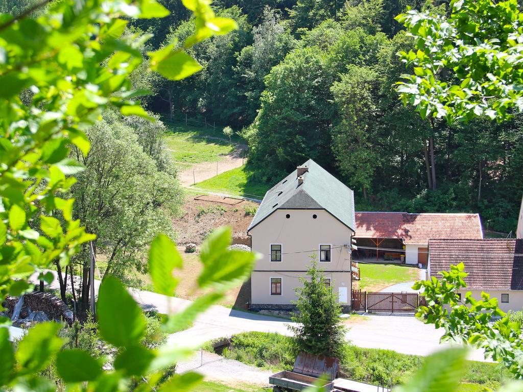 Penzion Stary Pivovar Křtiny Dış mekan fotoğraf