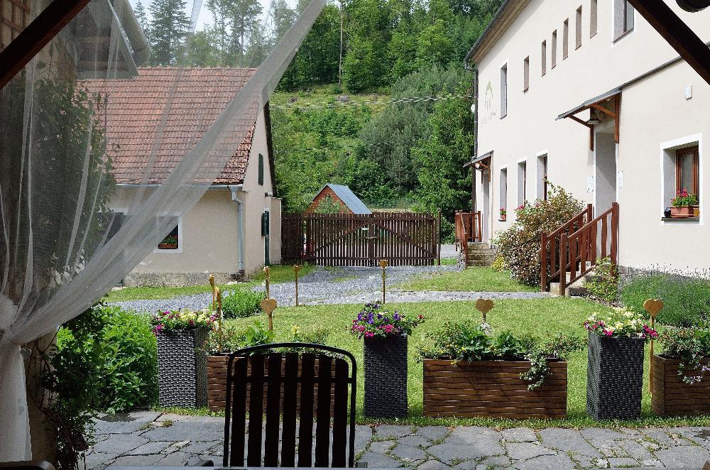 Penzion Stary Pivovar Křtiny Dış mekan fotoğraf